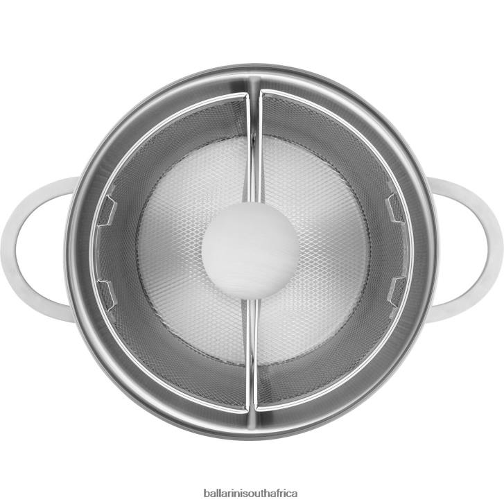 BALLARINI Ancona 85 qt Asparagus/ Pasta Pot 18/10 Stainless Steel Cookware T0DT66