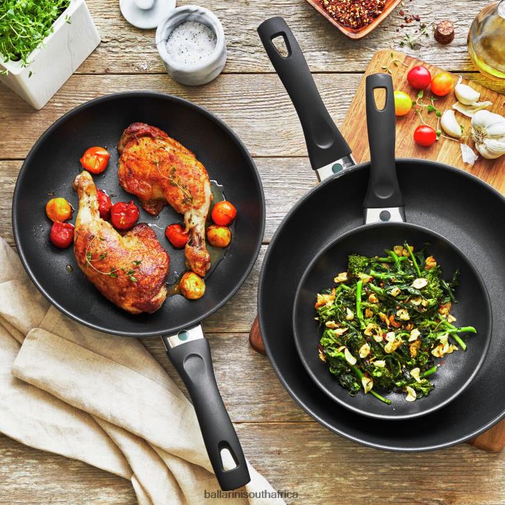 BALLARINI Arezzo 3-pc aluminum Non-stick Frying pan set Cookware T0DT59