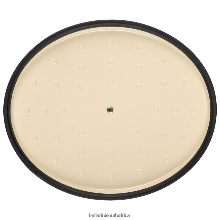 BALLARINI Bellamonte 475 qt Oval Cocotte Green Cookware T0DT51