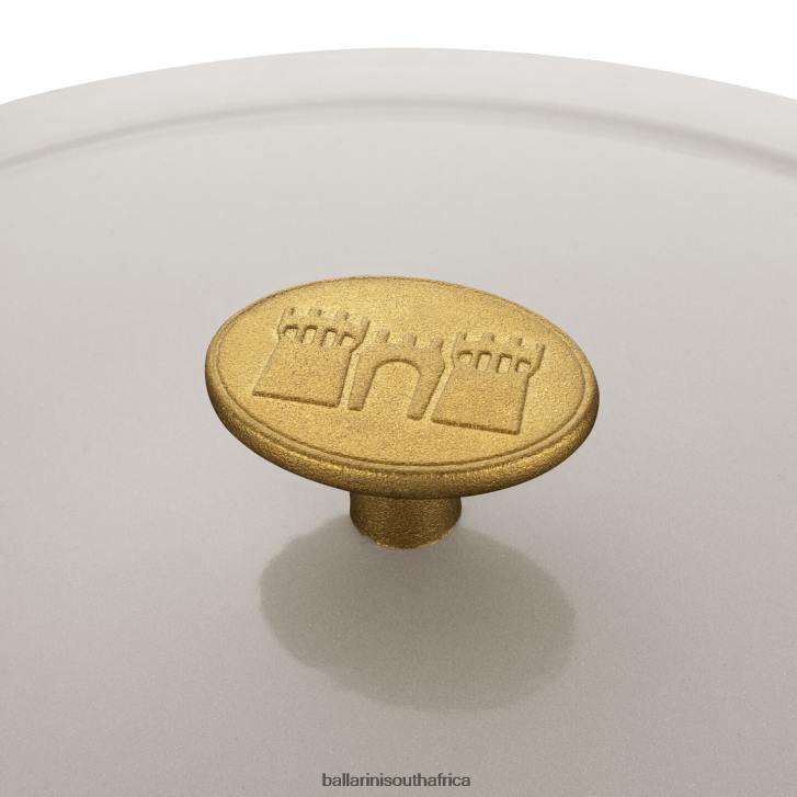 BALLARINI Bellamonte 475 qt Oval Cocotte Ivory-white Cookware T0DT52