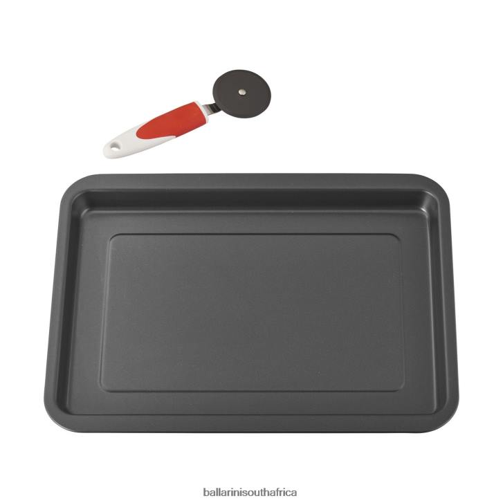 BALLARINI Cookin\italy 3-pc Pizza Pan Set black matte Cookware T0DT9