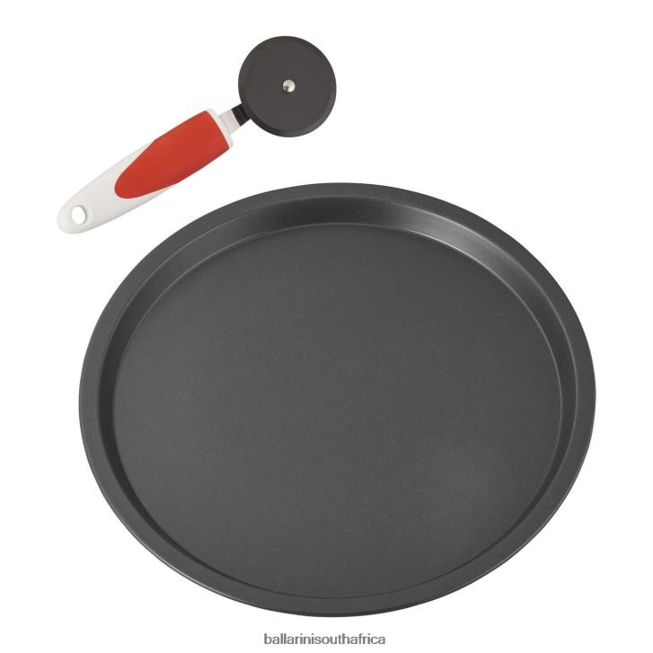 BALLARINI Cookin\italy 3-pc Pizza Pan Set black matte Cookware T0DT9