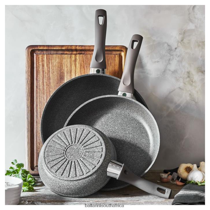 BALLARINI Modena Induction 3-pc aluminum Non-stick Frying pan set Cookware T0DT43