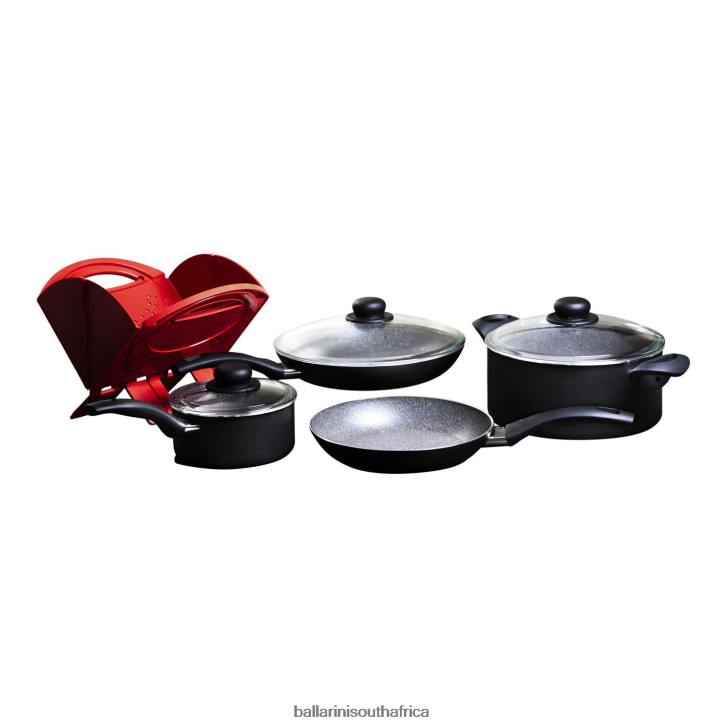 BALLARINI Matera Granitium 8-pc, Pots and pans set Cookware T0DT58
