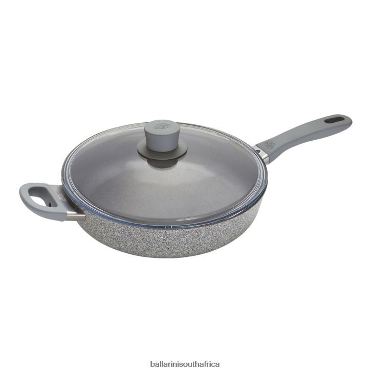 BALLARINI Parma Plus 11-inch Nonstick Saute Pan with Lid and Helper Handle, aluminum Cookware T0DT34